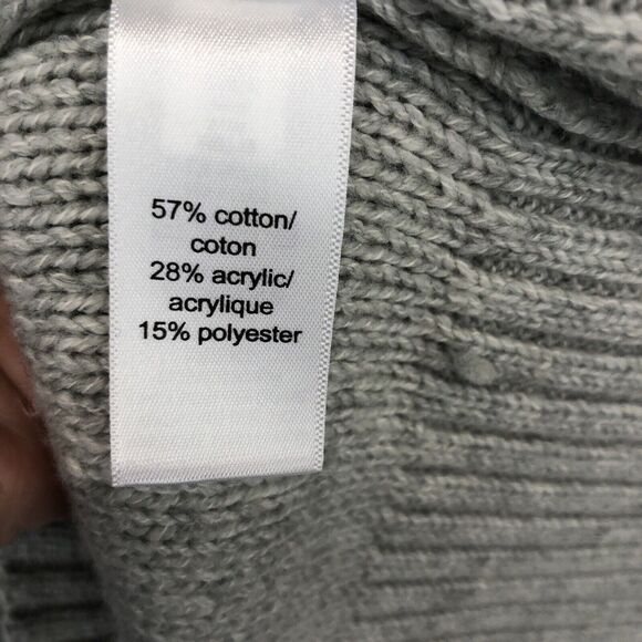 Maurices Women's Medium Gray V Neck Sweater Slitted Sleeve New M - Picture 10 of 12